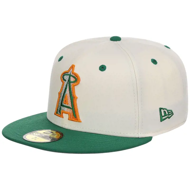 ANAHEIM ANGELS MLB PADDY 2.0 59FIFTY CHRM/KGRN