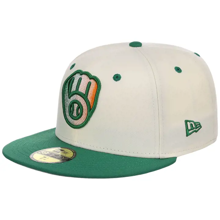 MILWAUKEE BREWERS MLB PADDY 2.0 59FIFTY CHRM/KGRN