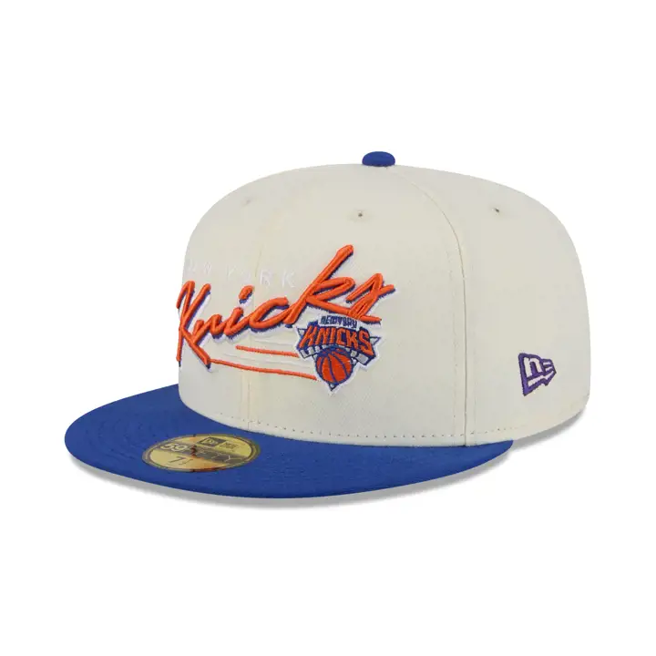 New York Knicks LHD FÉV. Exclusive Arch Script 59FIFTY Arg/R