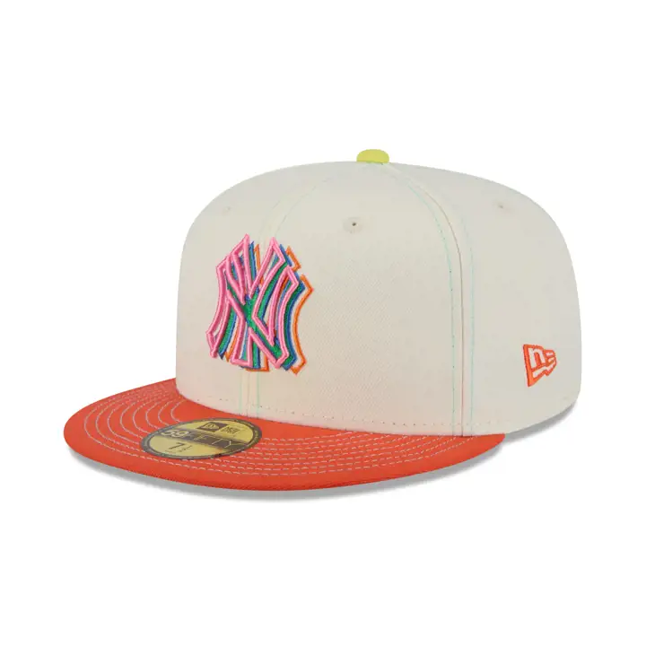 New York Yankees GAU FÉVRIER Exclusif Illusion 59FIFTY Arg/Org