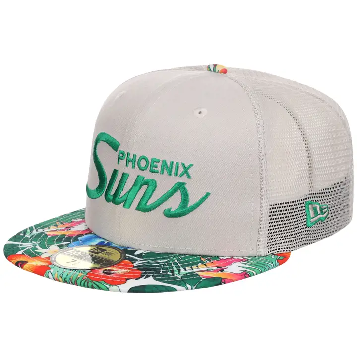 Phoenix Suns LHD FEB Exclusive Tee Shot 59FIFTY Stone/Grn/Gr
