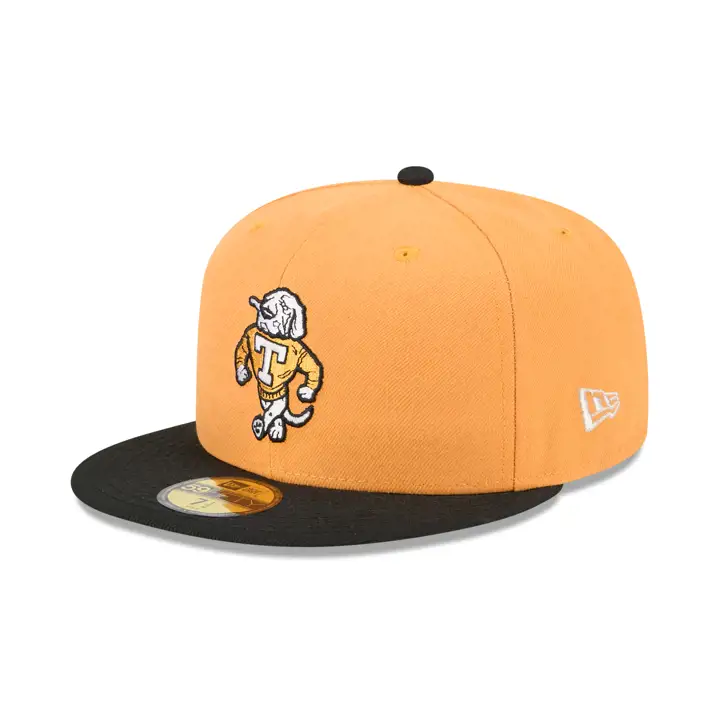 Tennessee Volunteers LHD FEV Bonnet 59FIFTY exclusif Peach Bowl ou