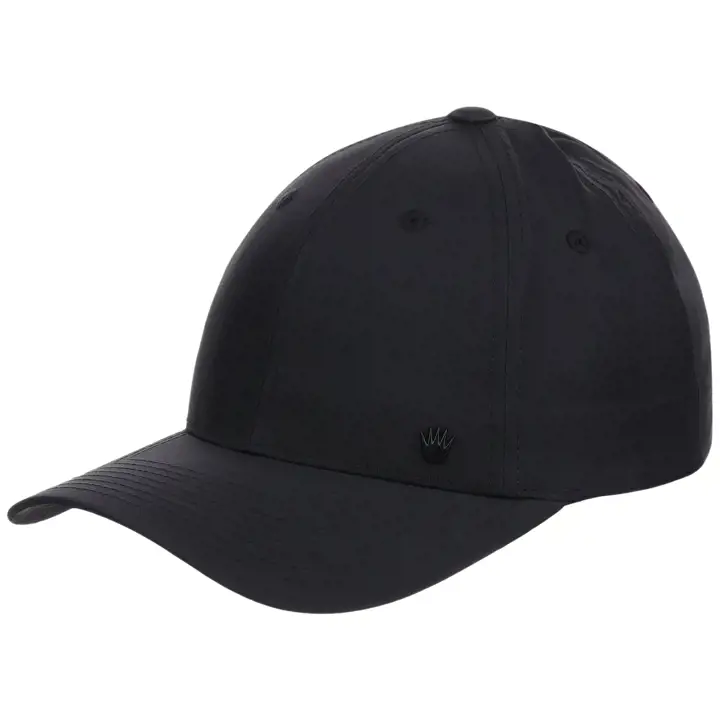 NO BAD IDEAS Casquette à carreaux en nylon réglable noire