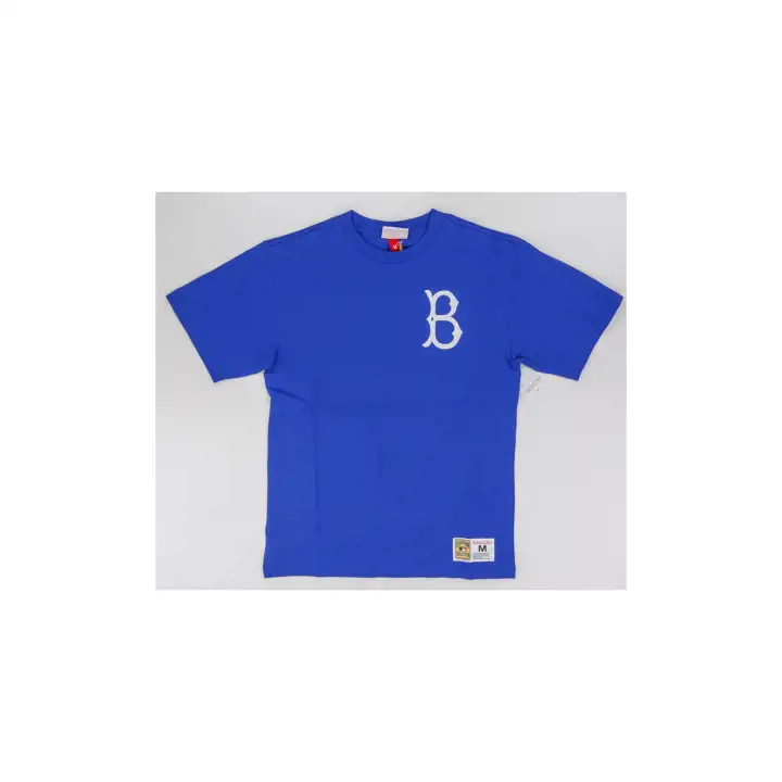 T-shirt d'action joueur légende M&N MLB DODGERS Jackie Robinson