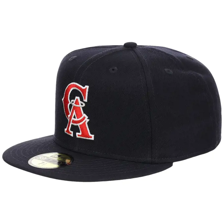 CASQUETTE MLB CLASSIQUE RÉTRO 59FIFTY CALIFORNIA ANGELS BLEU MARINE