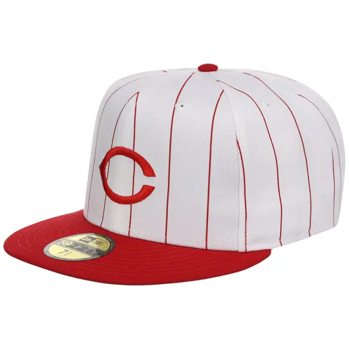 CINCINNATI REDS MLB RÉTRO CLASSIQUE 59FIFTY BLC/ROUGE