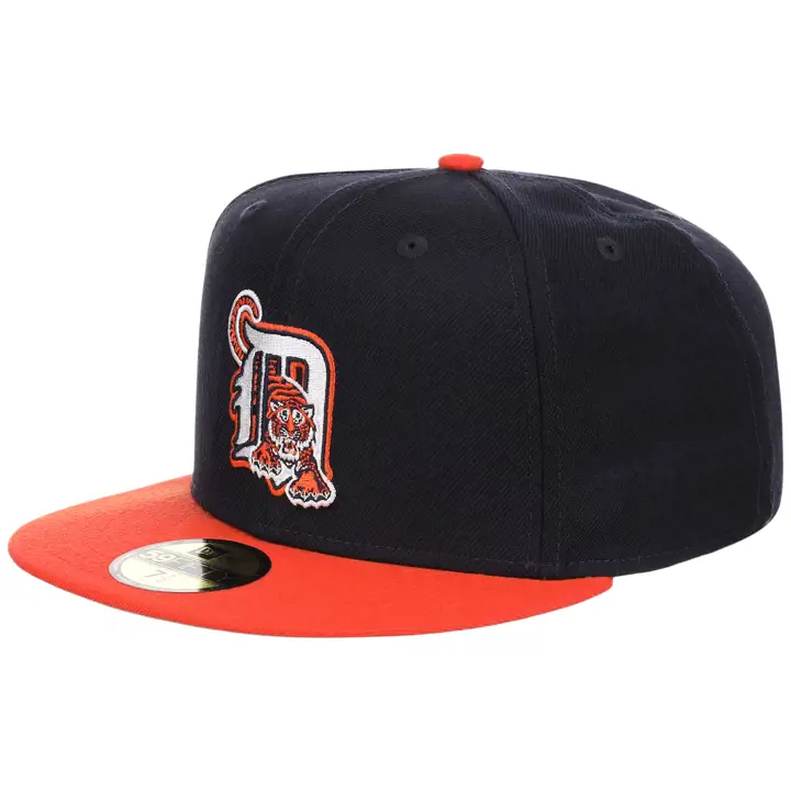 DETROIT TIGERS MLB RETRO CLASSIC 59FIFTY MARINE/ORANGE