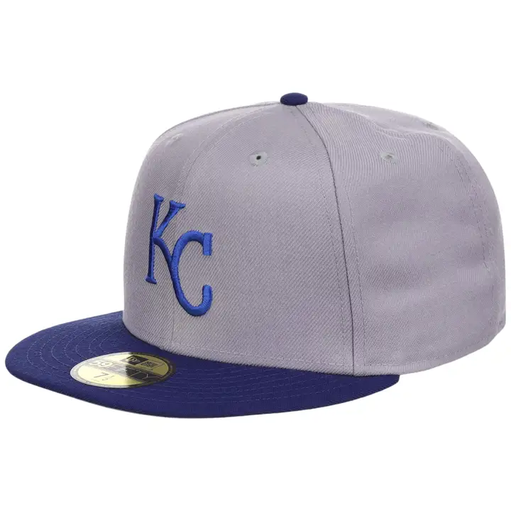 KANSAS CITY ROYALS MLB RETRO CLASSIQUE 59FIFTY GRIS/BLEU ROI