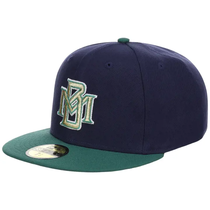 MILWAUKEE BREWERS MLB RETRO CLASSIC 59FIFTY BLEU MARINE/VERT