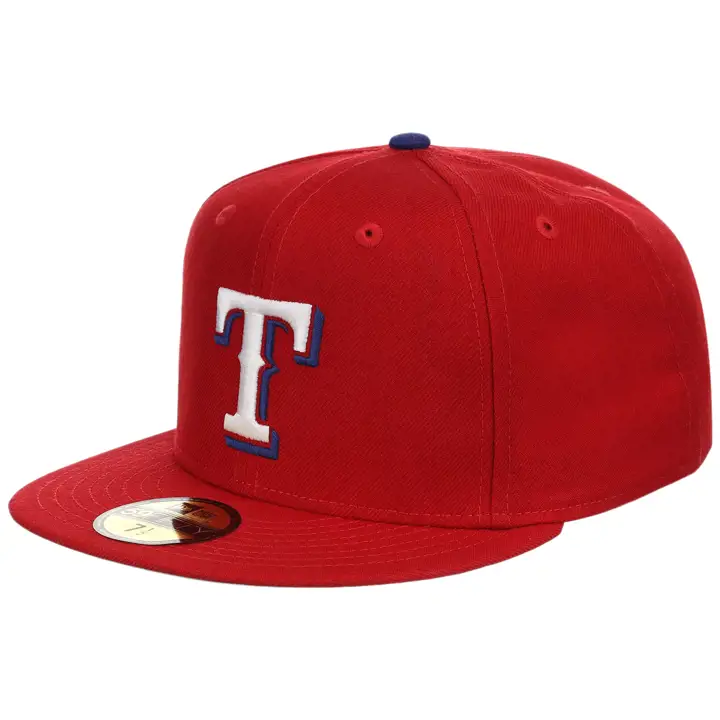 CASQUETTE 59FIFTY RÉTRO CLASSIQUE MLB DES TEXAS RANGERS ROUGE