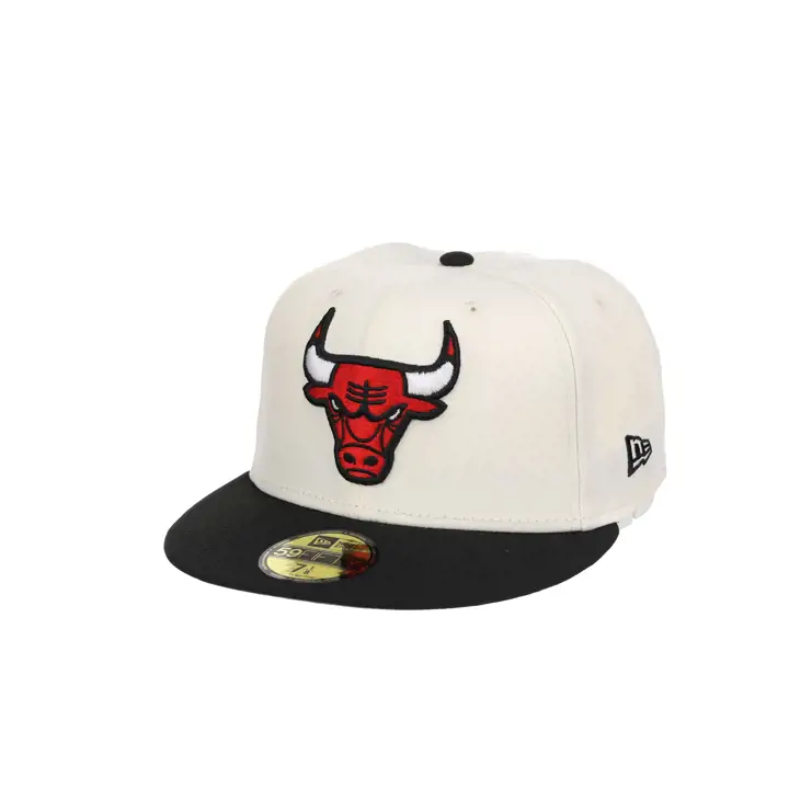 Chicago Bulls NBA Chrome/TC 59FIFTY CHROME/BLK/GRY
