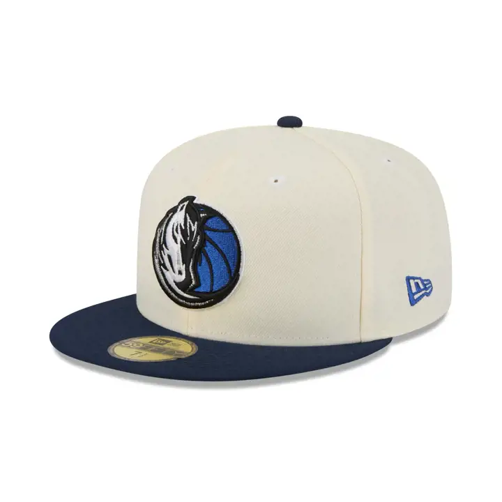 Dallas Mavericks NBA Chrome/TC 59FIFTY CHROME/BLEU/GRIS
