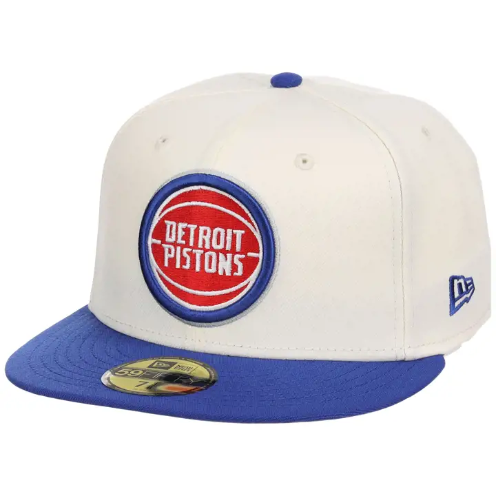 Detroit Pistons NBA Chrome/TC 59FIFTY CHROME/BLEU/GRIS