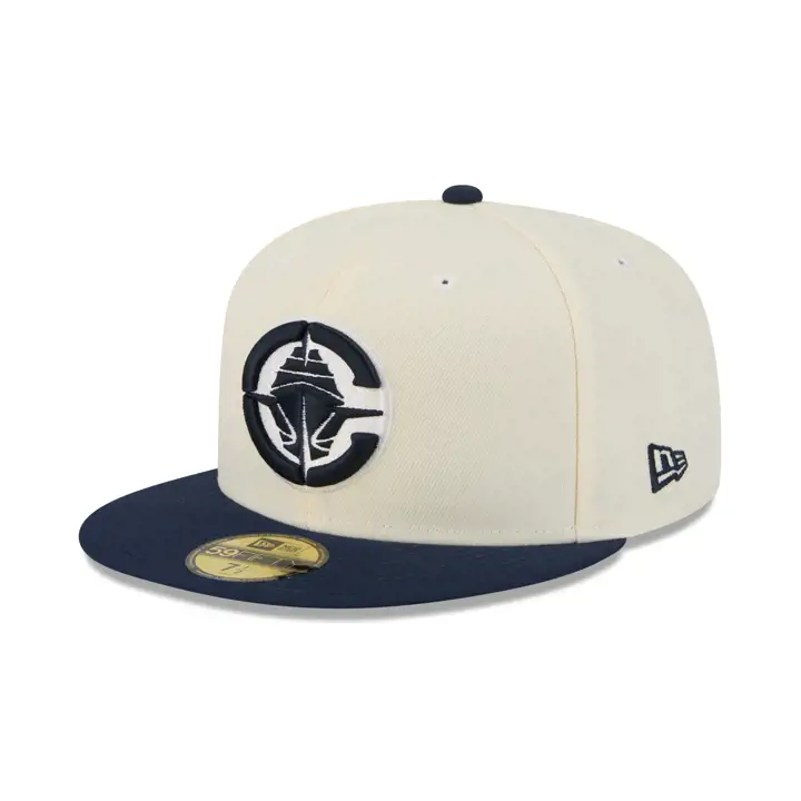 Los Angeles Clippers NBA Chrome/TC 59FIFTY CHROME/MARINE/GRIS