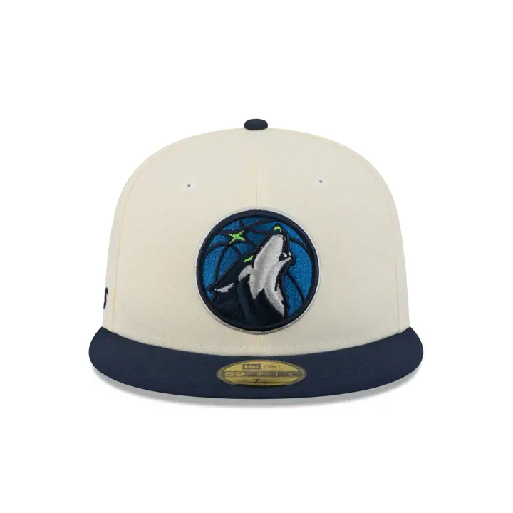 Minnesota Timberwolves NBA Chrome/TC 59FIFTY CHROME/MARINE/GRIS