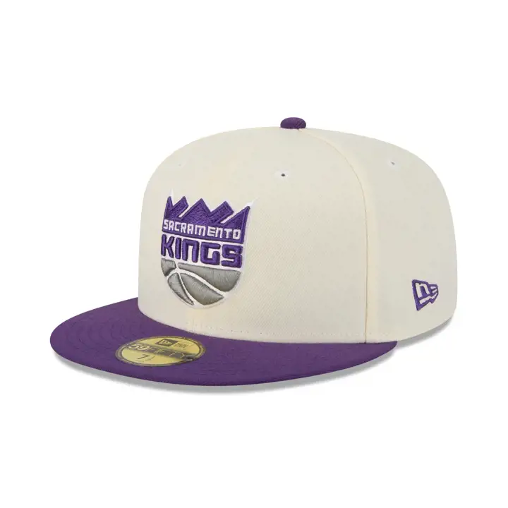 Sacramento Kings NBA Chrome/TC 59FIFTY CHROME/PUR/GRIS