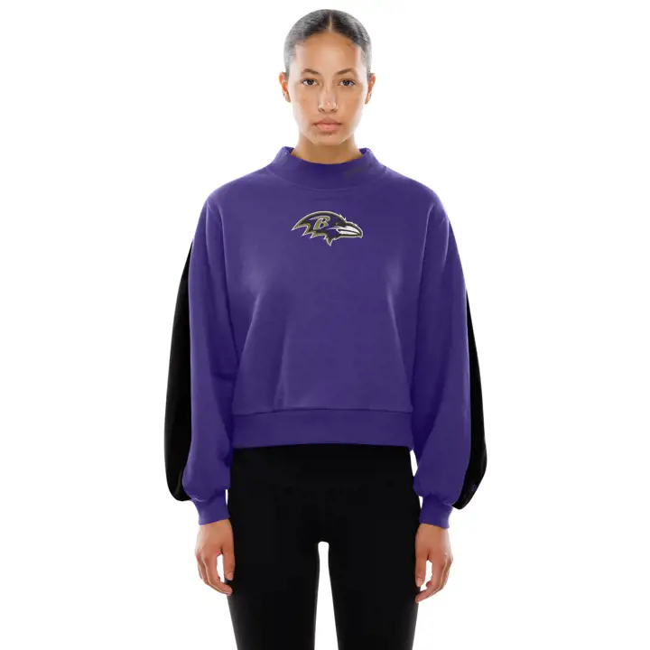 Baltimore Ravens NFL Femme New Era Dolman Polaire 25 blk