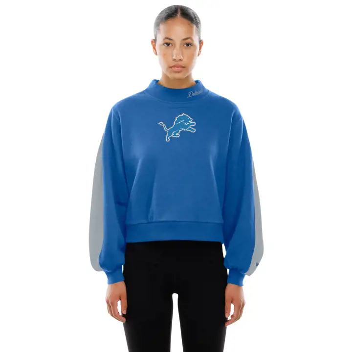 Polaire femme New Era Dolman Detroit Lions NFL 25 bleue