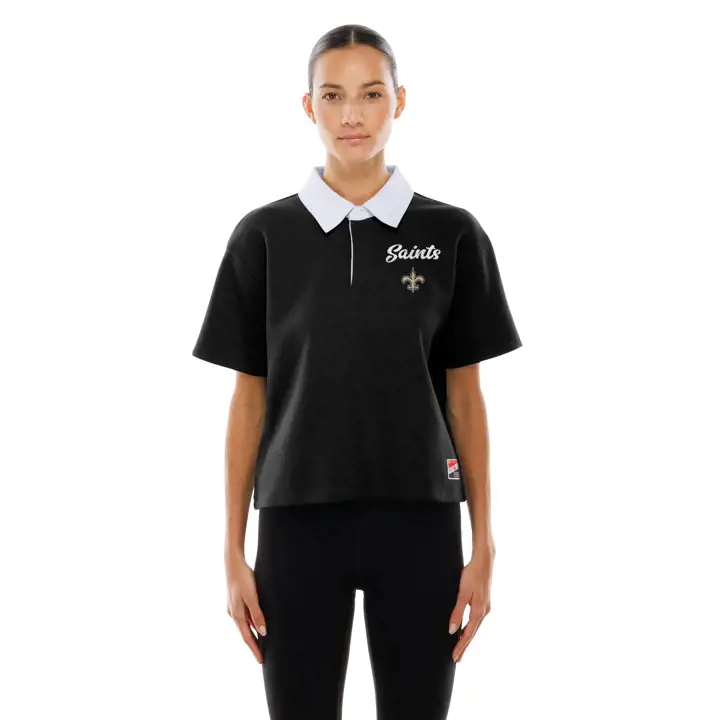 NEW ORLEANS SAINTS NFL Polo court New Era pour femme 25 blk