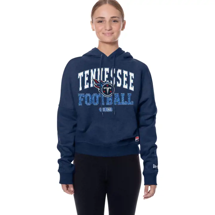 TENNESSEE TITANS NFL Femme New Era Bi-Blend Hood 25 Navy