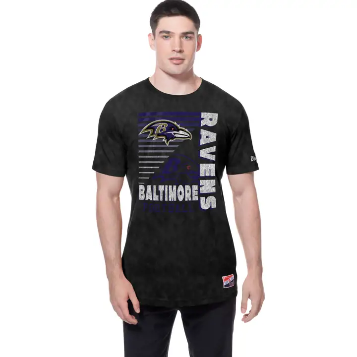 T-shirt Baltimore Ravens NFL New Era Enzyme Striation homme 25 B