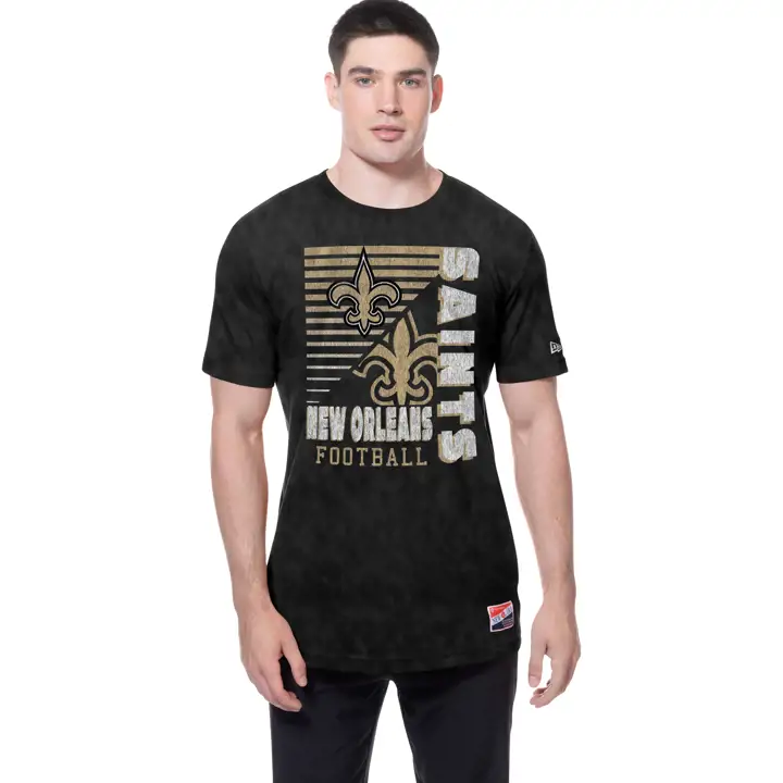 T-shirt Enzyme Striation Homme NFL New Era New Orleans Saints 25