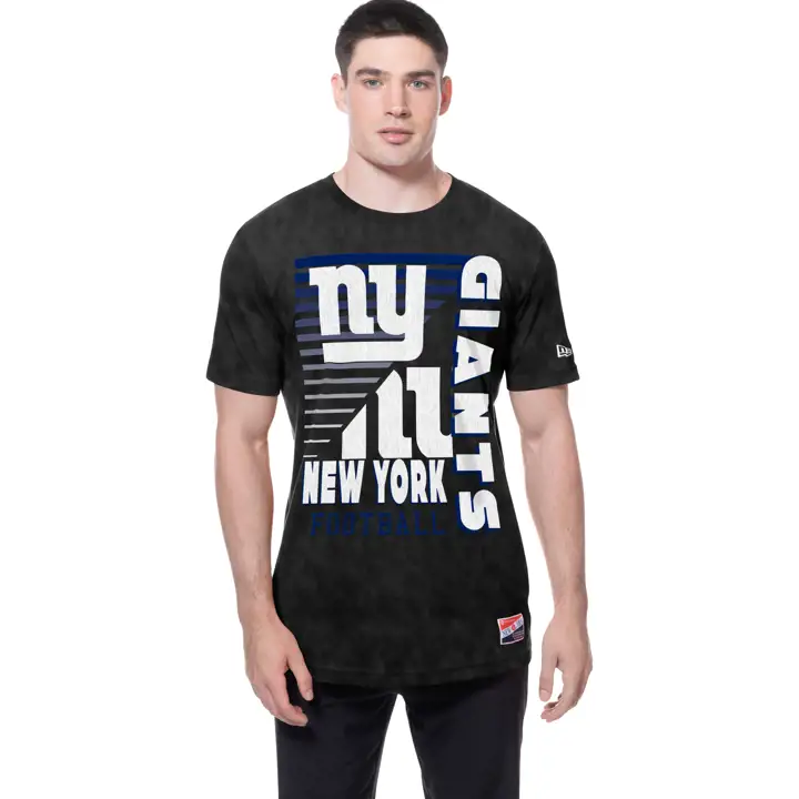 T-shirt homme NFL New York Giants New Era Enzyme Striation 25 BL