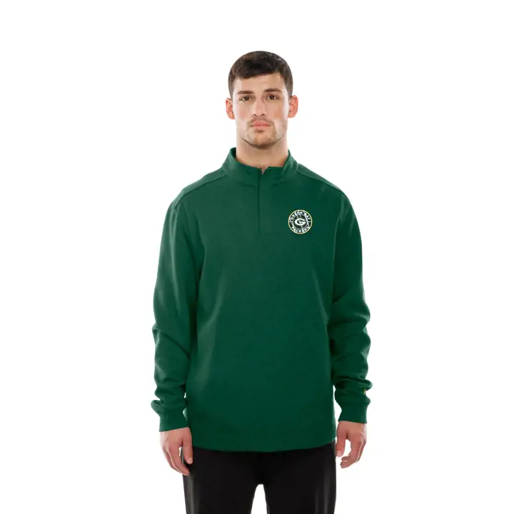 Green Bay Packers NFL Hommes New Era Logo Essentiel QZip 25 G