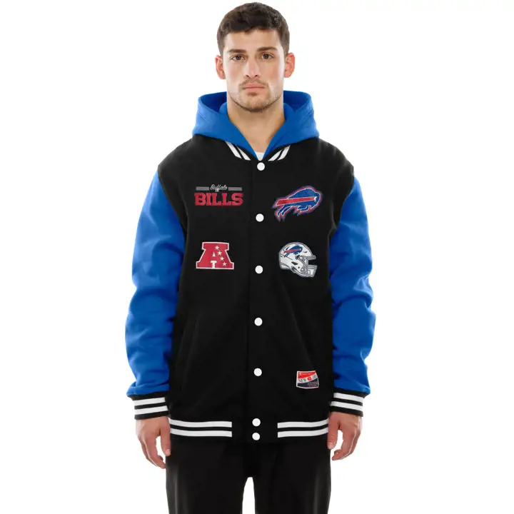 Buffalo Bills NFL Blouson polaire rétro New Era homme 25 B