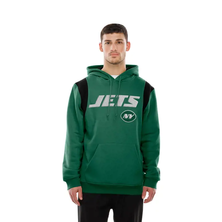 New York Jets NFL Hommes Hoodie New Era Broderie en relief 25
