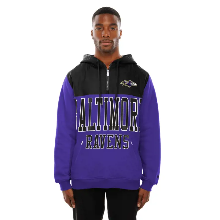 Baltimore Ravens NFL New Era Block Fleece Homme 25 BLK