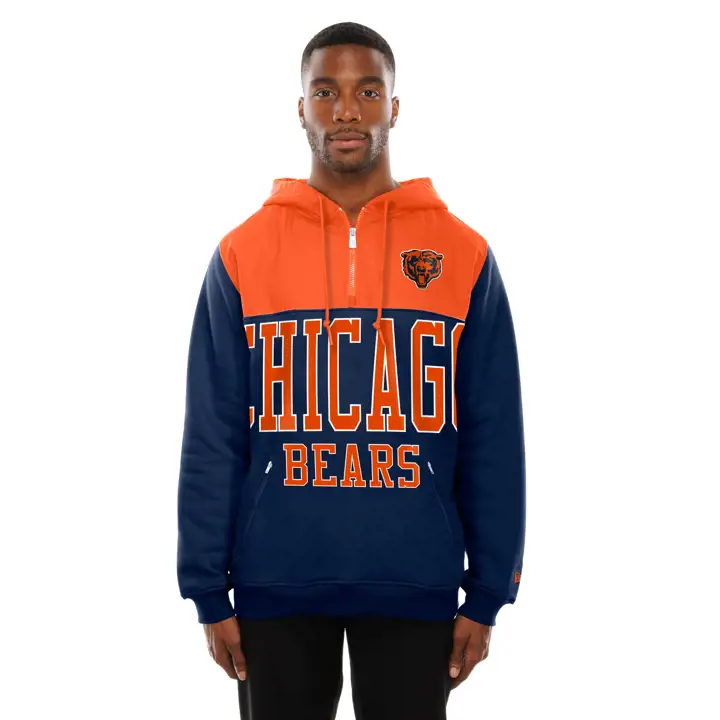 Chicago Bears NFL Homme New Era Block Polaire 25 Marine