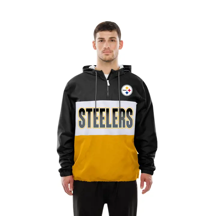 Pittsburgh Steelers NFL Casquette New Era Block Nylon Homme 25 BLK