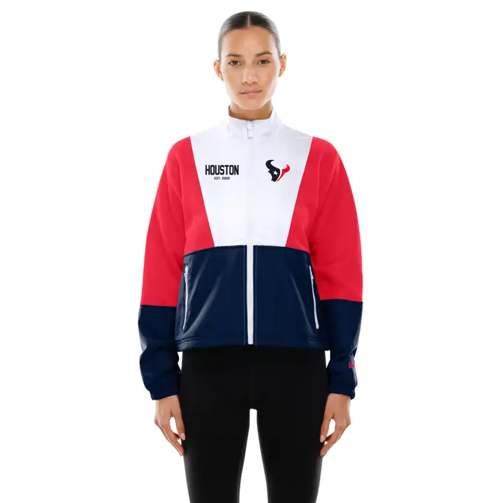 HOUSTON TEXANS NFL Coupe-vent New Era Block Femme 25 Marine