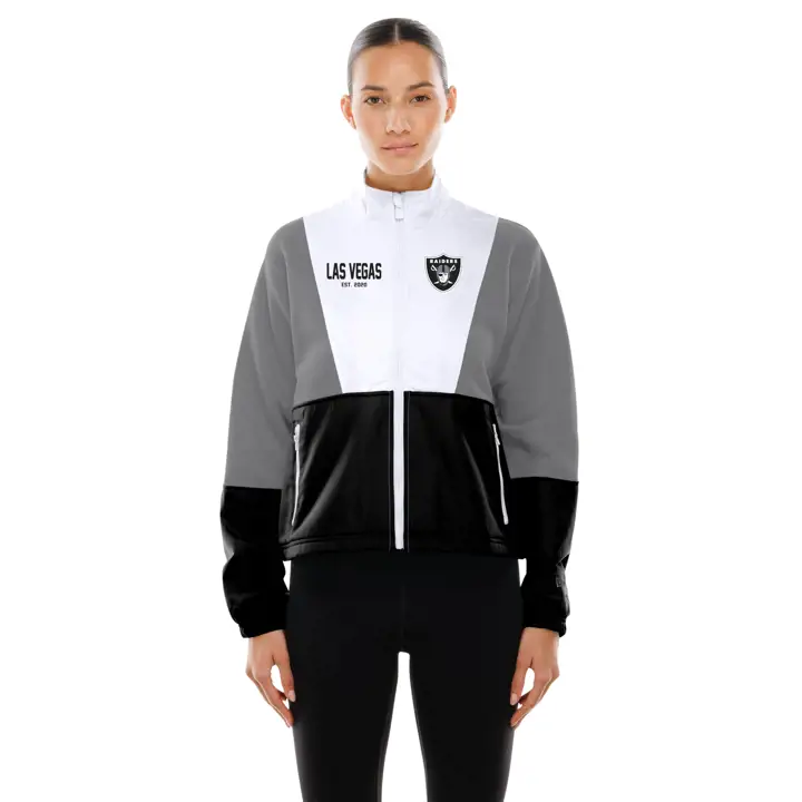 LAS VEGAS RAIDERS NFL Coupe-vent Block pour femme New Era 25 b