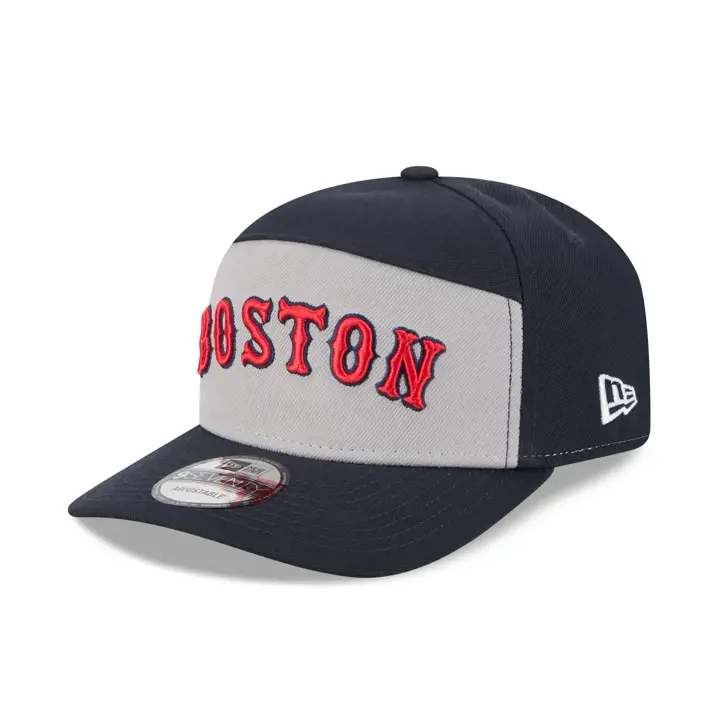BOSTON RED SOX MLB NEW ERA 9SEVENTY SCRIPT SPLIT PANEL Bleu marine