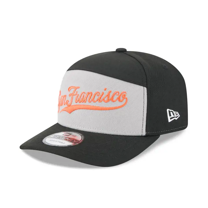 SAN FRANCISCO GIANTS MLB NEW ERA 9SEVENTY SCRIPT SPLIT PANEL