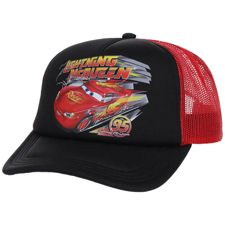 Cars Lightning McQueen Foam Trucker  Blk/Red