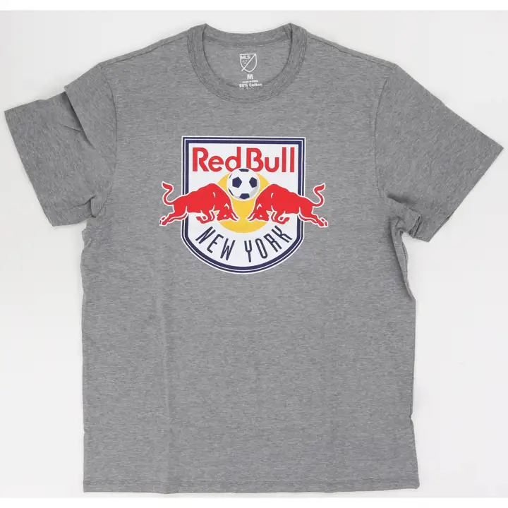 T-shirt Slogan MLS New York Red Bulls GRIS