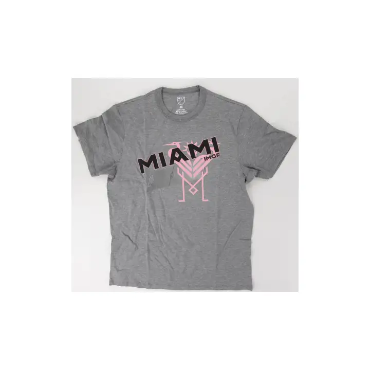 T-shirt Inter Miami MLS Slogan GRIS