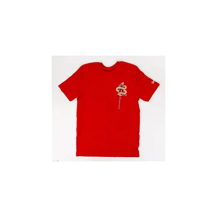 T-shirt Anaheim Angels MLB New Era Année du Serpent 25 Rouge