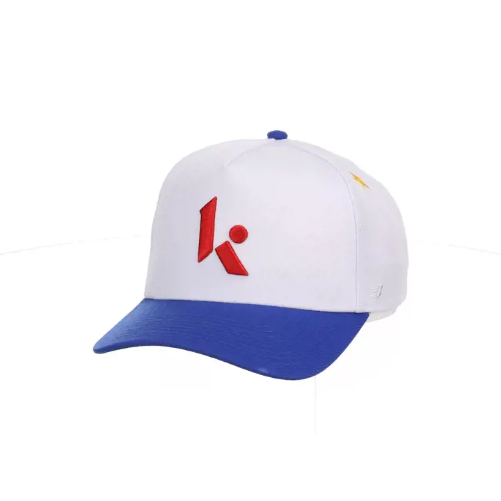 Casquette cinq panneaux Klutch BLANC/BLEU