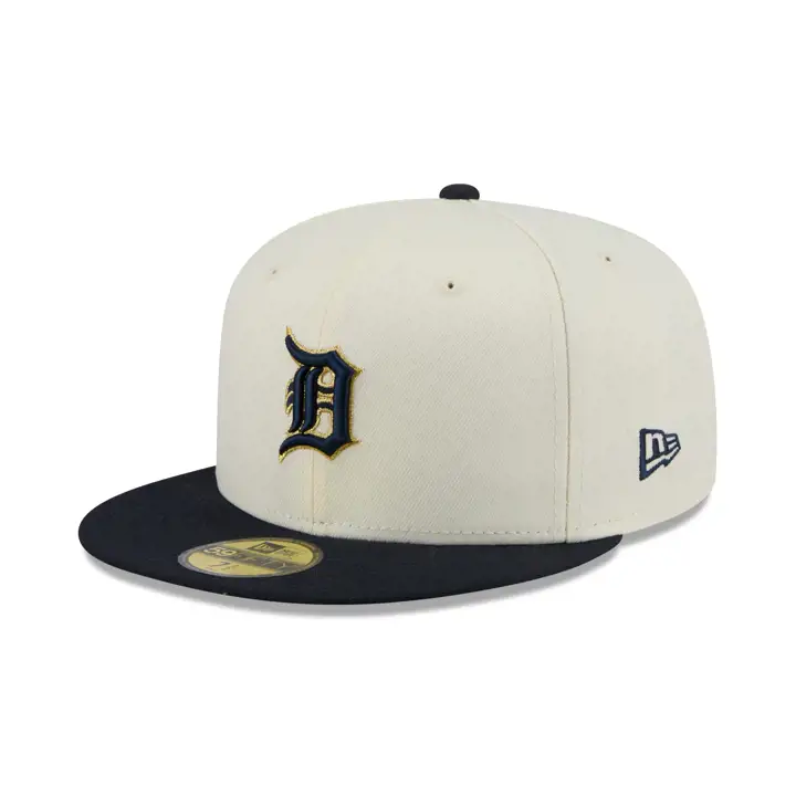 Casquette 59FIFTY Detroit Tigers MLB Opening Day Argent/Bleu Marine/Gris