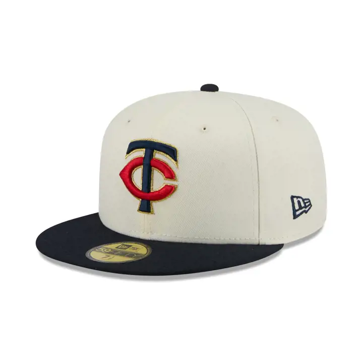 Minnesota Twins MLB Opening Day 59FIFTY Argent/Marine/Gris