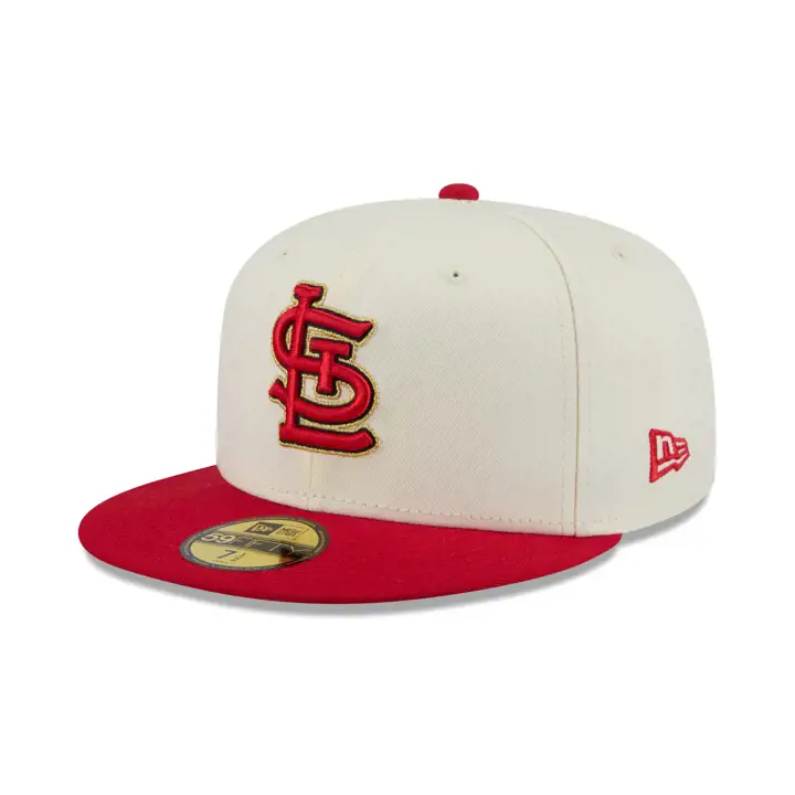 Casquette 59FIFTY MLB St. Louis Cardinals, coloris argenté, rouge et gris, pour l'Opening Day
