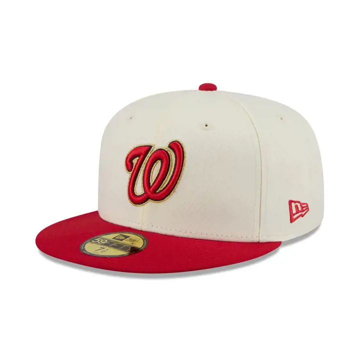 Casquette 59FIFTY Washington Nationals MLB Jour d'Ouverture Argent/Marine/Gris