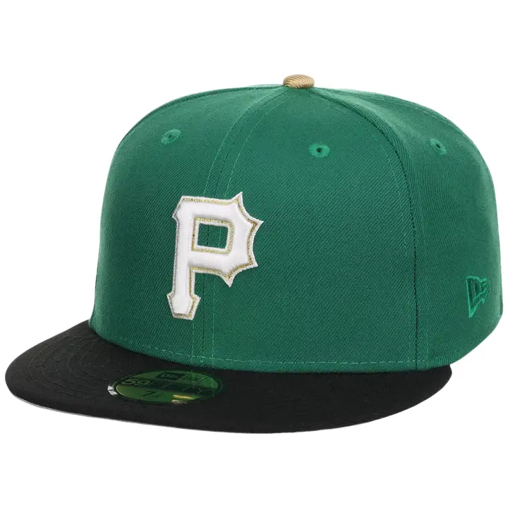 Casquette 59FIFTY MLB Pittsburgh Pirates Casino 2.0 vert foncé/noir/gris