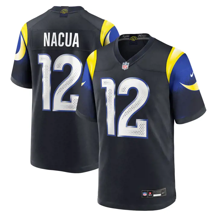 Maillot Nike NFL Rivalry Game des Rams de Los Angeles Puka Nacua Noir