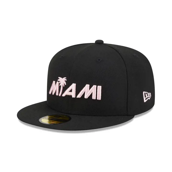 Inter Miami LHD MAR Exclusif MIA Ultra 59FIFTY Noi/Noi/Gri