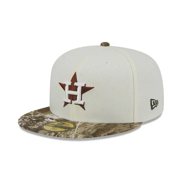 Houston Astros GAU LHD Exclusive Earth 59FIFTY Silv/Camo/Dkg